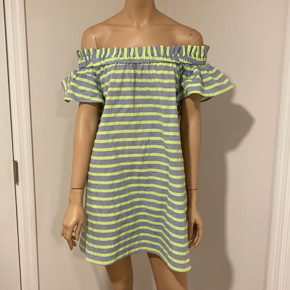 Anthropology Corey Lynn Calter off shoulder dress